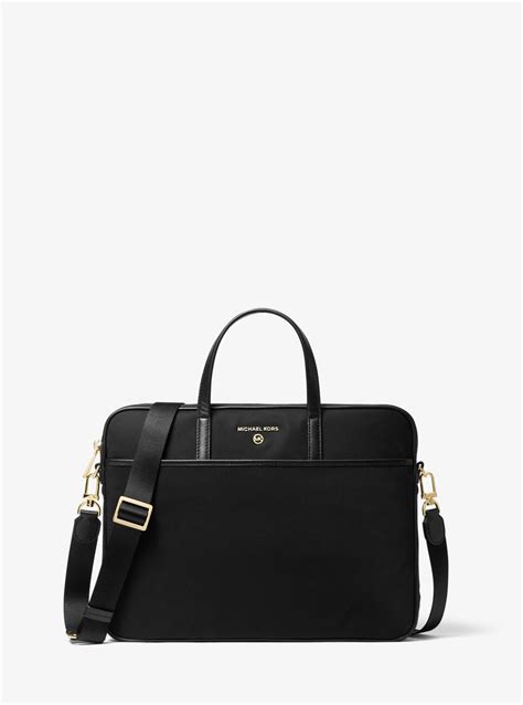 michael kors tas laptop|Michael Kors laptop case nylon.